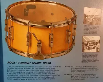Ludwig snare input please