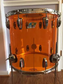 Ludwig Vistalite - Bonham Reissue in Amber