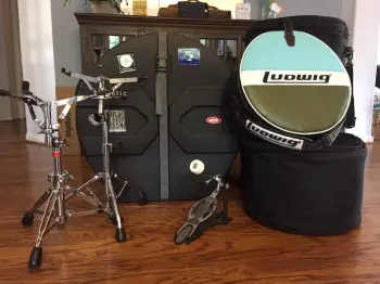 Ludwig Vistalite - Bonham Reissue in Amber