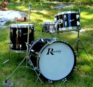Vintage Gretsch Aqua Satin Flame