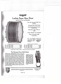[B]1929 LUDWIG &amp; LUDWIG 5 x 14 MAHOGANY/*”DECORATIVE INLAY FINISH” STANDARD-SENSITIVE