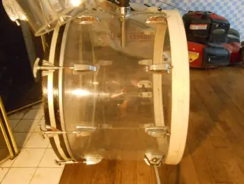 Ludwig Vistalite Clean 14x22 bass drum shell