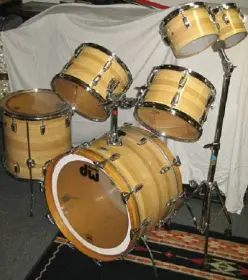 70'S Ludwig Butcher Block 6-Piece kit in Ohio