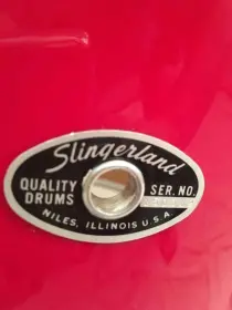 Recently acquired a Slingerland set - need help identifying :-)