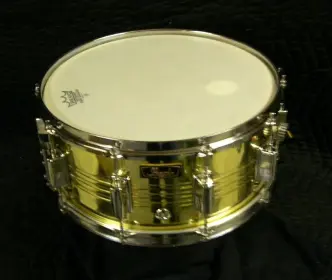 70's Pearl Brass Snare Drum