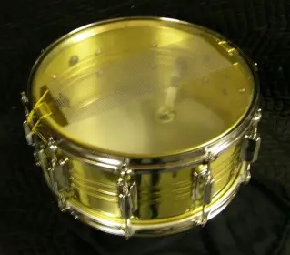 70's Pearl Brass Snare Drum
