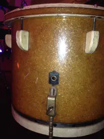 WWII Leedy Gold Sparkle Dreadnought