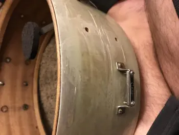How do I remove sticker residue from WMP?