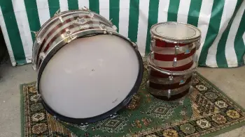 70's Ludwig Vistalite restoration