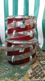 70's Ludwig Vistalite restoration