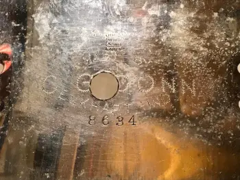 Removing pitting and polishing a 1913ish CG Conn Snare