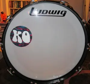 Got A Psychedelic Red Ludwig set yesterday