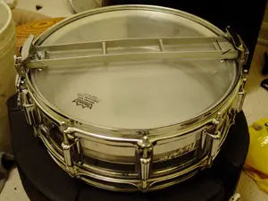 Rogers Dynasonic Snare, Fullerton script badge, Sweet!