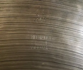 Zildjian K Istanbul New Stamp set 22&quot; &amp; 18&quot;