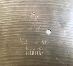 Zildjian K Istanbul New Stamp set 22&quot; &amp; 18&quot;