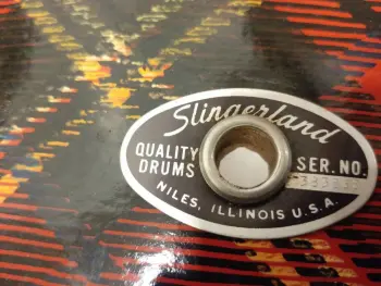 Never seen this Slingerland finish before. Comments?
