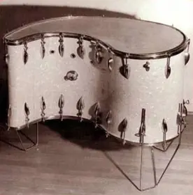 Kidney/Comma shaped drum