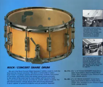 Ludwig Classic Maple 70's Snare ID/insights
