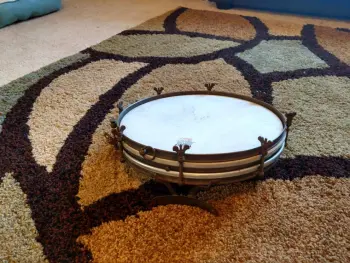 Uknown 15&quot; x 2.5&quot; Brass/Copper Single-Tension marching snare