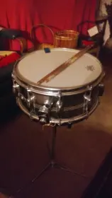 Slingerland Chrome over Brass snare - 14 x 5