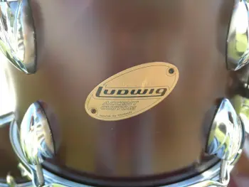Ludwig Accent Custom 6 piece in Wine Red Matte Lacquer