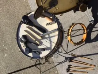 1920s Ludwig and Ludwig drums and accessories.