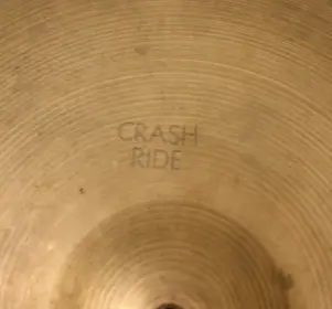 Old Zildjian with Ink Stamp