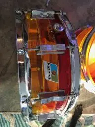 Ludwig Vistalite Tequila Sunrise Drum Set 70's