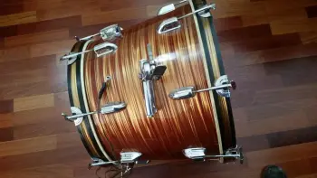 Trixon Drums marked Japan Rootbeer Color