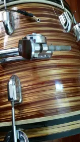 Trixon Drums marked Japan Rootbeer Color