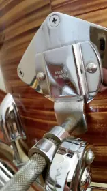 Trixon Drums marked Japan Rootbeer Color