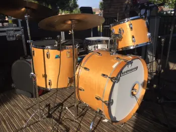 Beautiful 1978 Ludwig Maple kit in BIG Rock sizes in SoCal