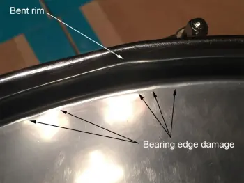 1970 LM400 Supraphonic Bearing Edge Question