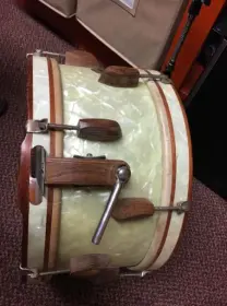 Early 40’s Slingerland Radio King Snare Wood Hardware