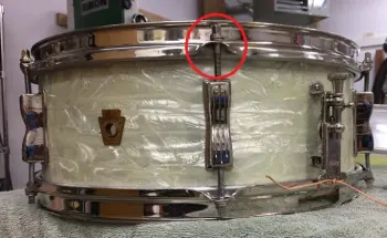 Vintage Ludwig Lug Misalignment