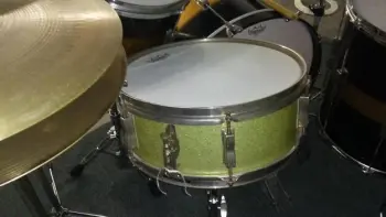 Ludwig Silver Sparkle Pioneer Snare Drum