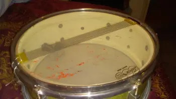 Ludwig Silver Sparkle Pioneer Snare Drum
