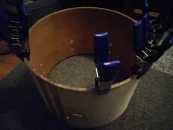 Early 80's Pearl USA Maple Rewrap