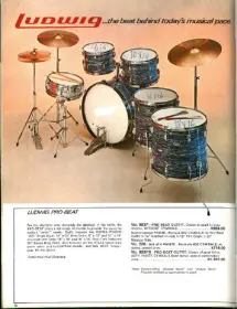 Help identifying 1969 Ludwig kit in gold mist