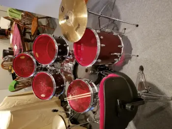 Slingerland Avante in Sparkling Orange Pearl