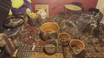 Slingerland 70's Chrome over Maple