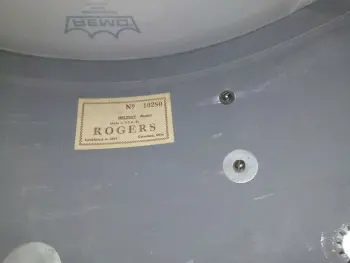 Rogers Black Diamond Pearl Drums