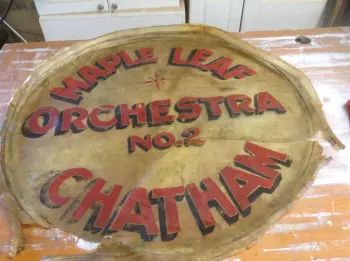 Salvaging a calf head for display