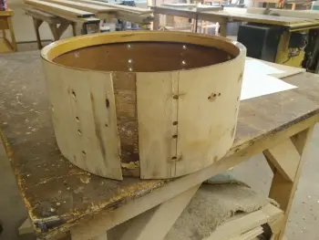 Slingerland shell repair