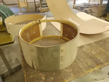 Slingerland shell repair