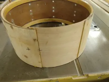 Slingerland shell repair