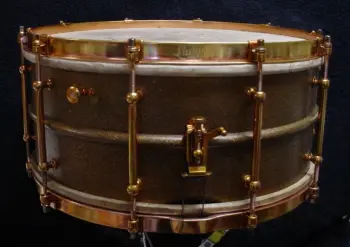 1932-33 LUDWIG &amp; LUDWIG 6.5 x 14 LUDWIGOLD STANDARD MODEL