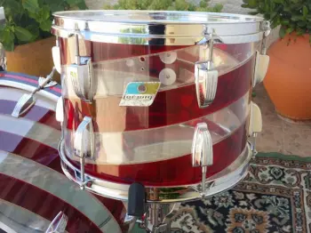 70's Ludwig Vistalite restoration