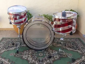 70's Ludwig Vistalite restoration