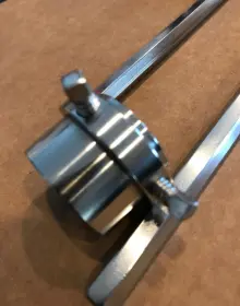 Rogers Solid Stainless Steel Swiv tom arm notice